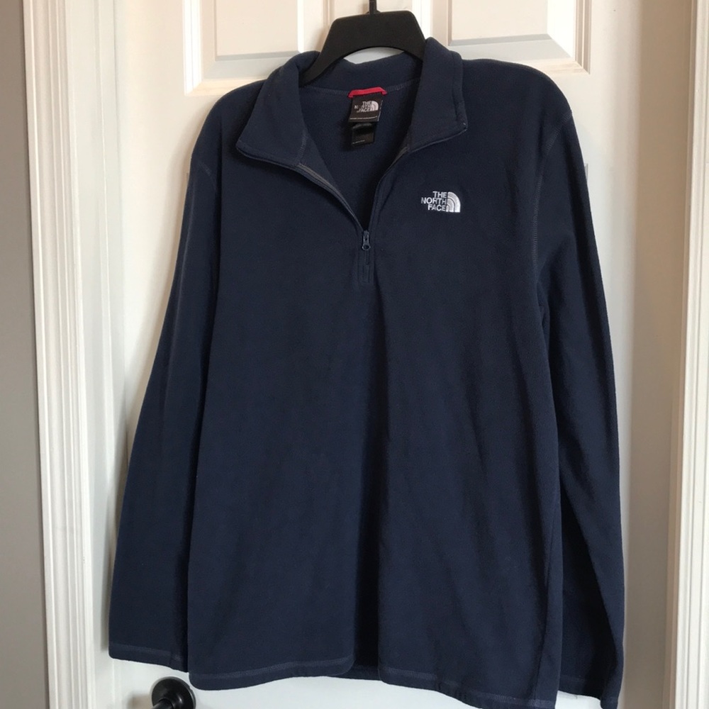 North face men’s 1/4 zip fleece TKA 100 pullover